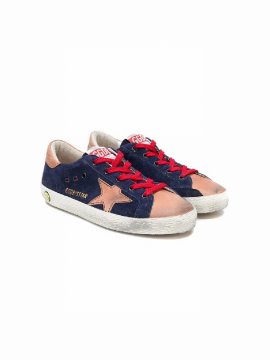 Kids' Superstar Sneakers In Blue