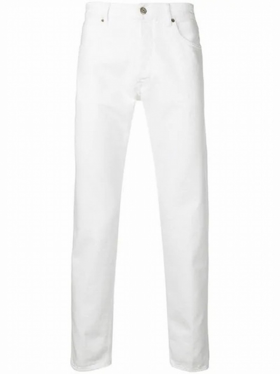 Happy Denim Straight-leg Jeans In White