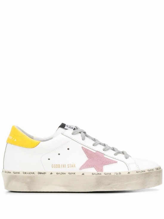 Hi Star Sneakers In White Leather