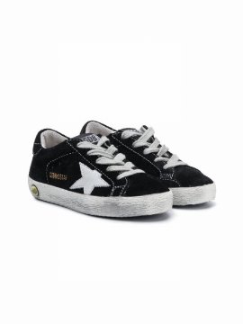 Kids' Superstar Low-top Sneakers In Black