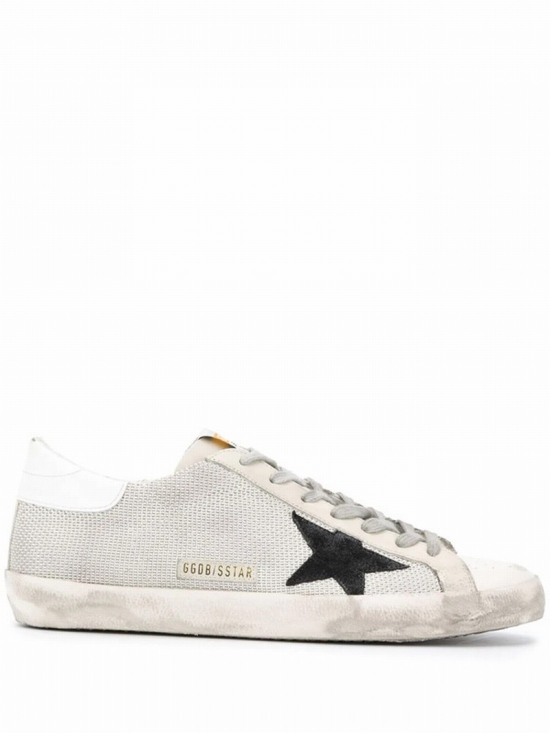 Light Grey Superstar Low-top Sneakers