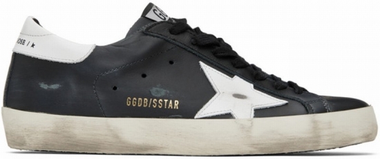 Deluxe Brand Men's Super-star Low Top Sneakers In Black