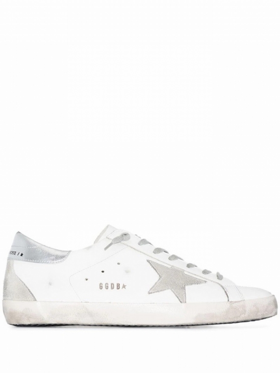 White Superstar Leather Sneakers