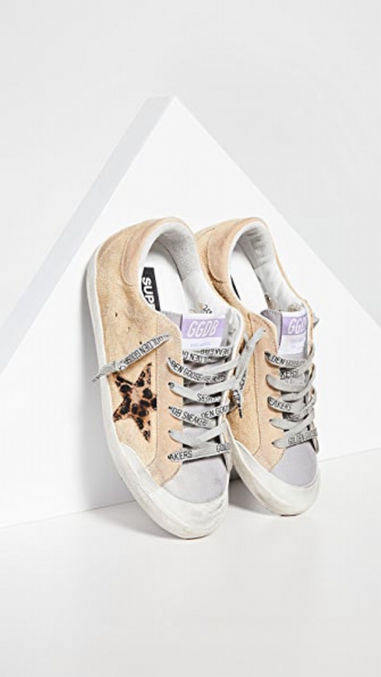 Superstar Sneakers In Cream/cappuccino/beige Brown