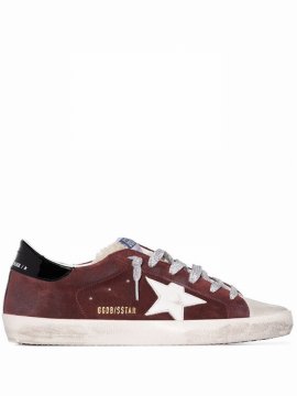 Superstar Suede Sneakers In Red