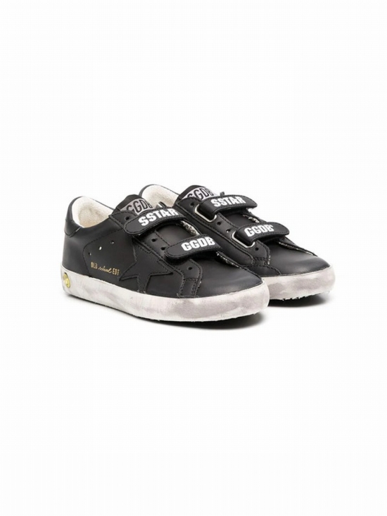 Kids' Superstar Sneakers In Black