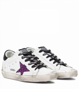 Superstar Sneakers In White Leather