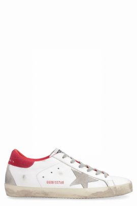 Superstar Leather Sneakers In White