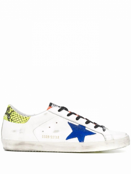 Super-star Leather Sneakers In White