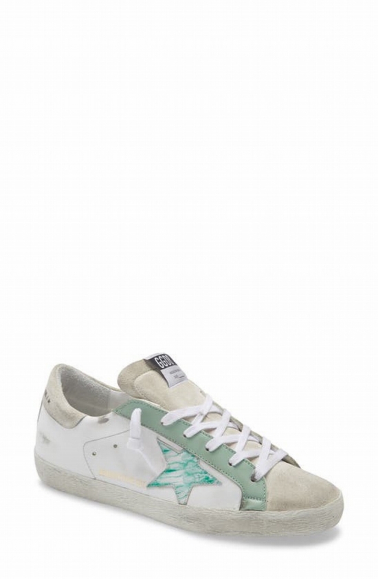 Super-star Sneaker In White Leather