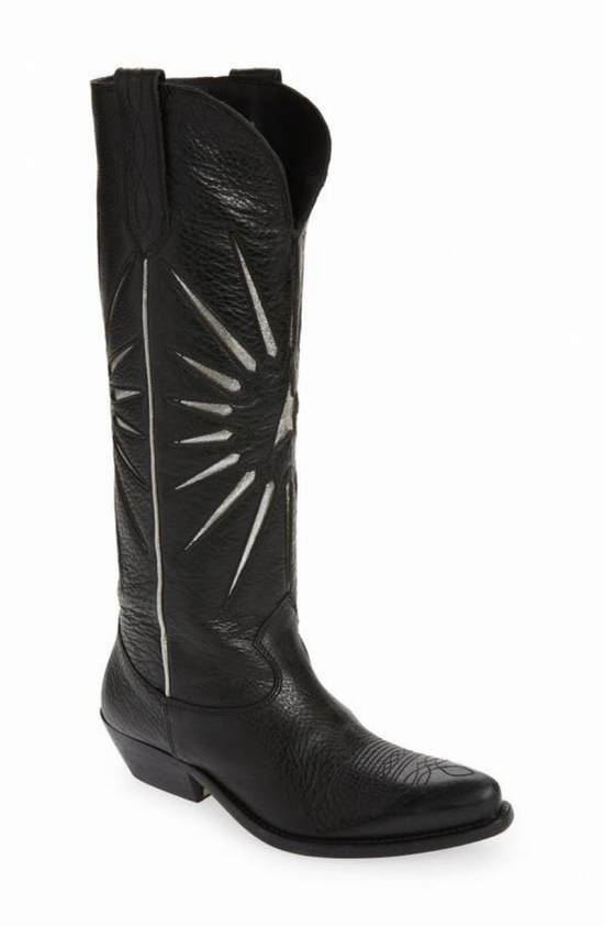 Deluxe Brand Women's Wish Star Western Boots In Black