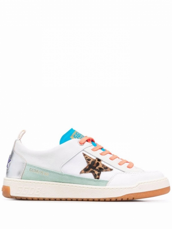 Yeah Low-top Sneakers In 80387 White Brown Leo