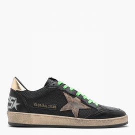 Ballstar Leather Low-top Trainers In Black