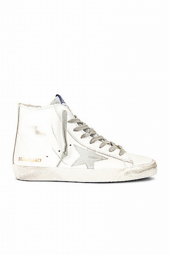 Francy Sneaker In White Silver & Milk