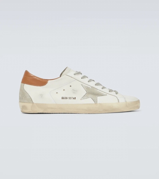 Superstar Leather Sneakers In White