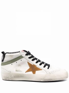 Mid Star High-top Sneakers In Neutrals