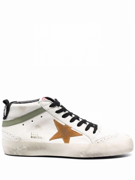 Mid Star High-top Sneakers In Neutrals