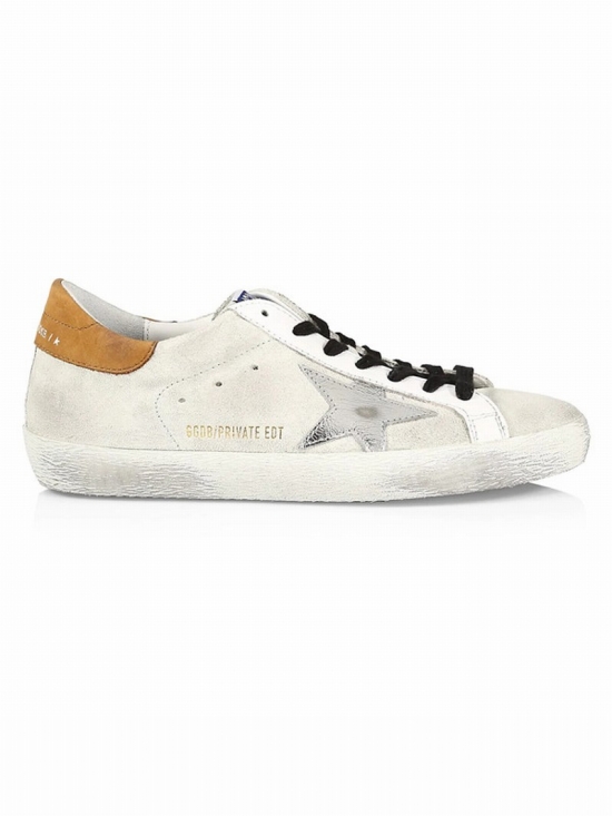 Super-star Leather Low-top Sneakers In Light Yellow