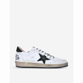 Mens Ballstar Low-top Leather Trainers In White/oth