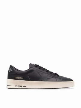 Stardan Sneakers In Leather In Black