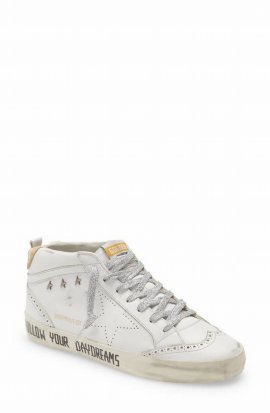 Mid Star Daydreams Sneaker In White/ Sand