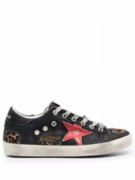 Super-star Low-top Sneakers In Black