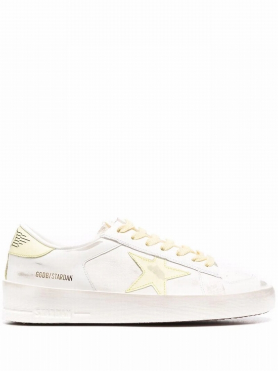 Stardan Flatform Sneakers In White