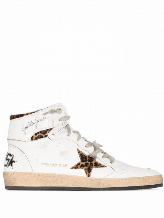 Sky-star High-top Sneakers In White