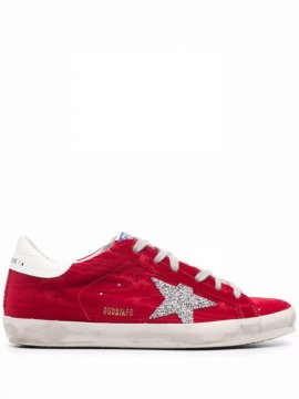 Super-star Low-top Sneakers In Rot