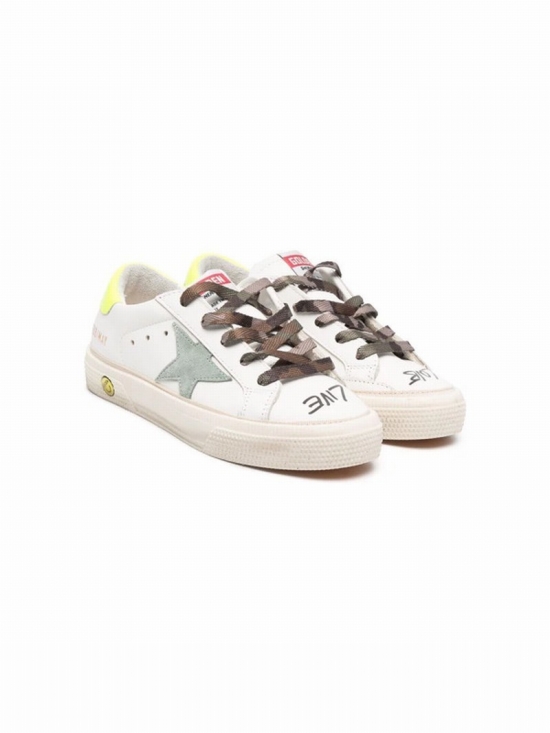 Kids' Superstar Low-top Sneakers In White