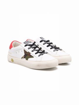 Kids' Superstar Low-top Sneakers In White