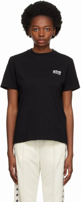 Star Collection Jersey T-shirt W/ Logo In Black