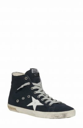 Francy High Top Sneaker In Blue Navy