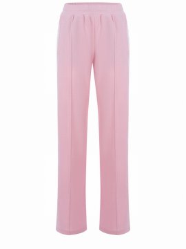 Star-logo Straight-leg Trousers In Rosa