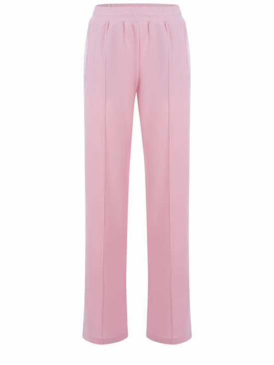 Star-logo Straight-leg Trousers In Rosa