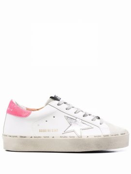 Leather Hi Star Sneakers In White