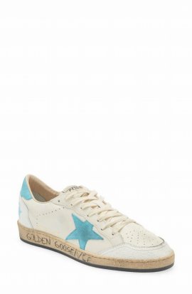 Ballstar Leather Sneaker In White