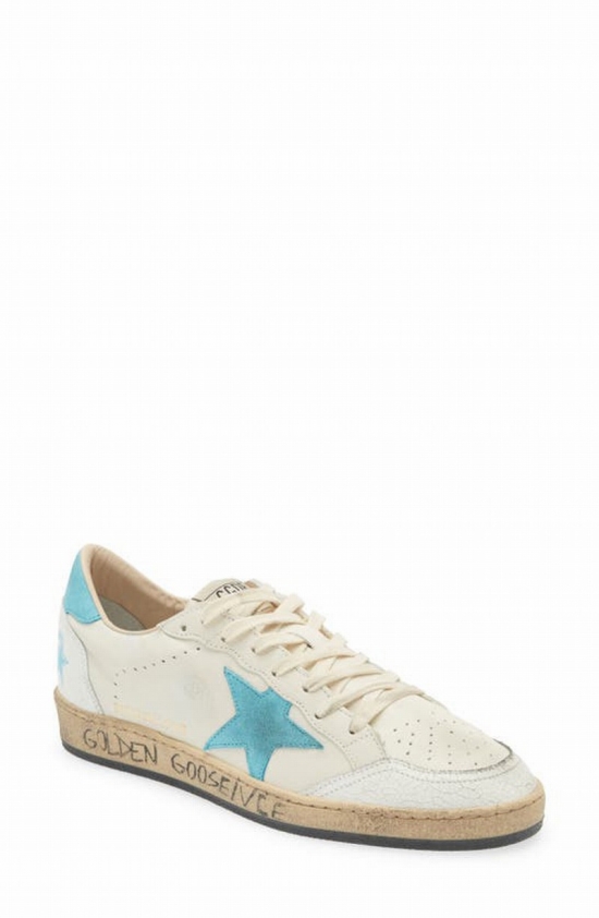 Ballstar Leather Sneaker In White