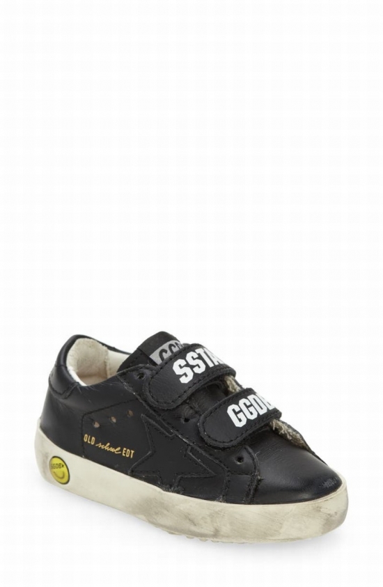 Kids' Old School Sneaker In Black