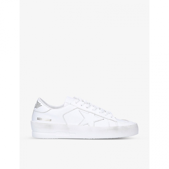 Women's White Women's Stardan 10100 Low-top Leather Trainers