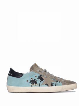 Super-star Low-top Sneakers In Blue