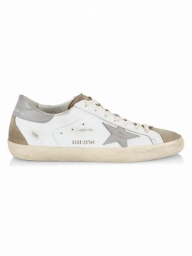 Super-star Leather Sneakers In White