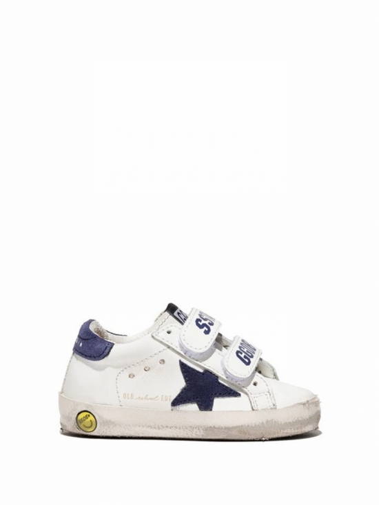 Kids' Old School Low-top Sneakers In White