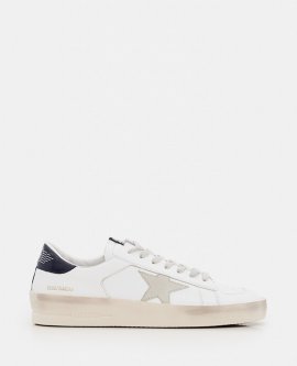 Stardan Leather Sneaker In White