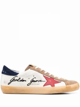 White Leather Super-star Low-top Sneakers