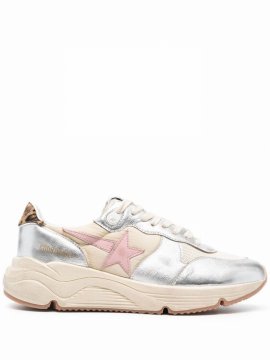 Running Sole Sneakers In Beige