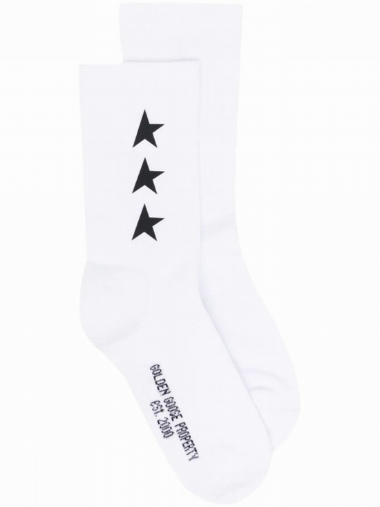 Womens White Cotton Socks