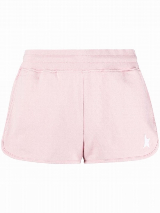 Diana Shorts In Rose-pink Cotton