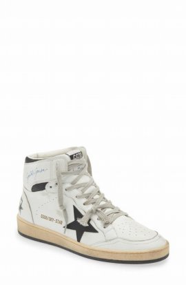 Sky-star High Top Sneaker In White/ Black