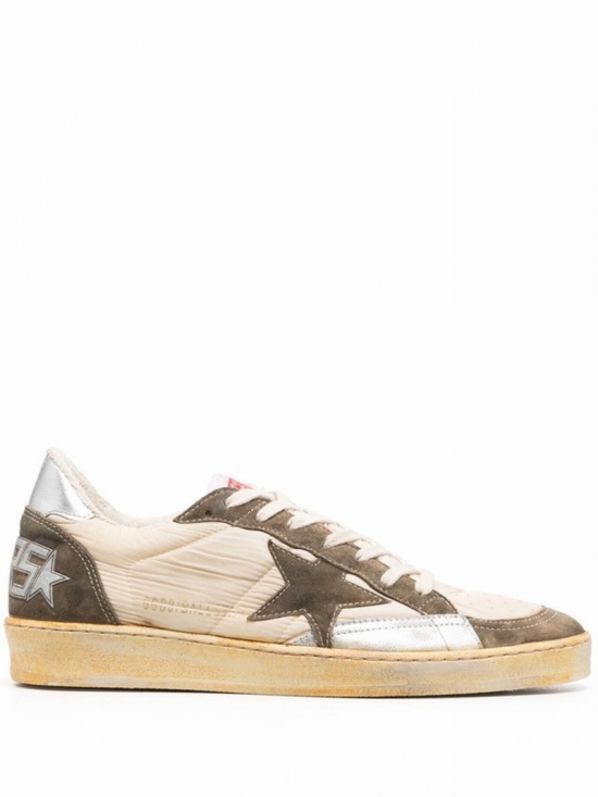 Deluxe Brand Ball Star Sneakers In Nude